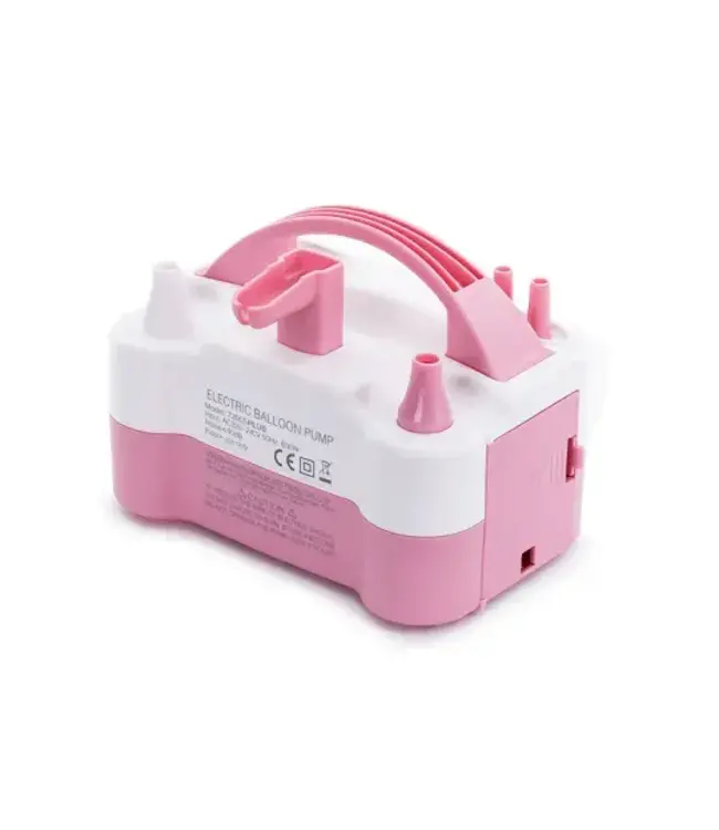 Roze elektrische ballonnenpomp | 2 outputs