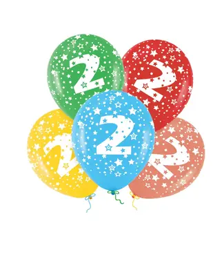 PartyPal Ballonnen 2 | Sterren | 5 stuks