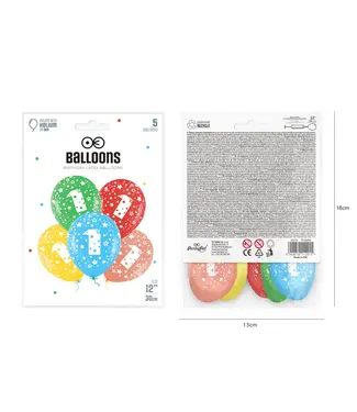 PartyPal Ballonnen 1 | Sterren | 5 stuks
