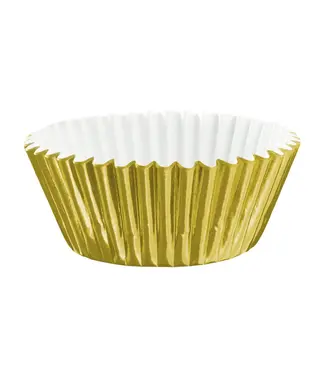 PartyPal Muffinvormpjes goud | 100 stuks