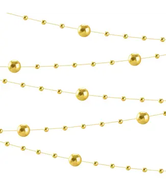 PartyPal Slinger gouden ballen | 6,5 m