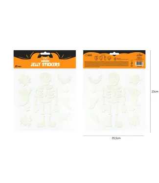 PartyPal OUTLET Raamsticker Halloween | Glow in the dark
