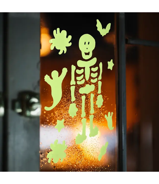 Raamsticker Halloween | Glow in the dark