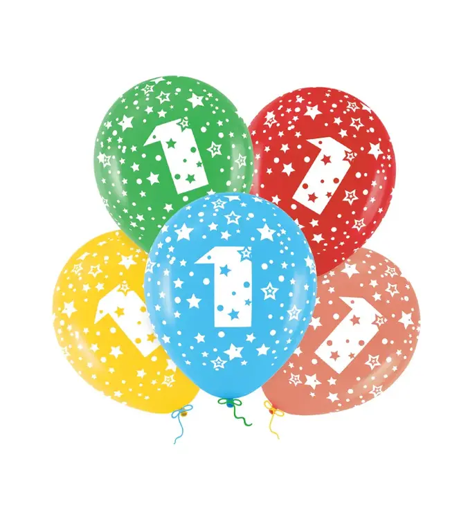 Ballonnen 1 | Sterren | 5 stuks