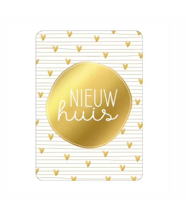 Wenskaart | Nieuw huis