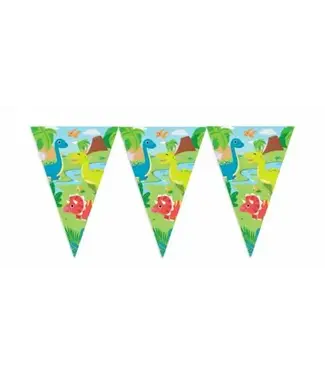 Globos Dinosaurus vlaggenlijn | 10 meter