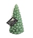 HomeBound OUTLET Kaars kerstboom groen | 6,5x12,7cm