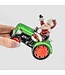 OUTLET Kerstbal Kerstman op tractor