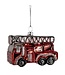 OUTLET Kerstbal brandweerauto