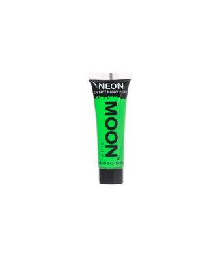 Moon creations Face & body paint | NEON UV intens groen | 12ml