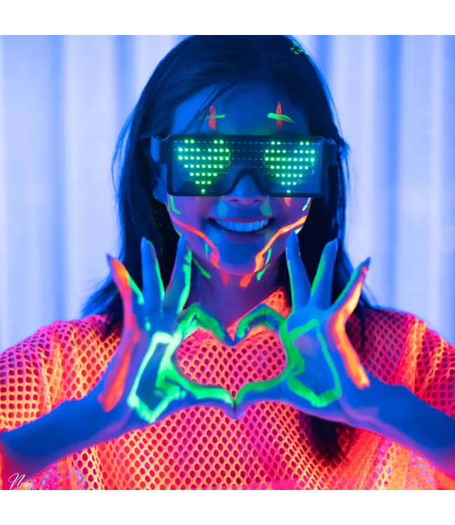 Face & body paint | NEON UV intens paars | 12ml