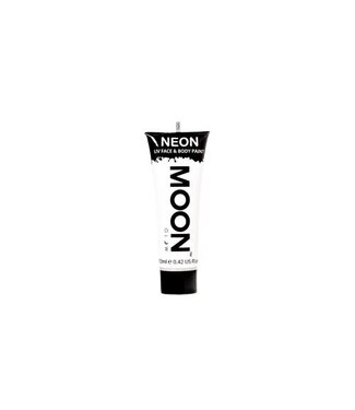 Moon creations Face & body paint | NEON UV intens wit | 12ml