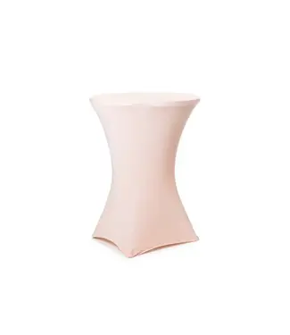 PartyDeco Statafel hoes | Dusty Roze | 80x 110cm