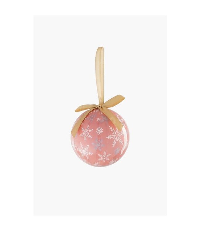 OUTLET Kerstballen Cadeauset - 14 Stuks - Ø8 cm - Onbreekbaar - Perzik, Roze