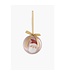 OUTLET Kerstballen Cadeauset - 14 Stuks - Ø8 cm - Onbreekbaar - Roze, Donkergroen