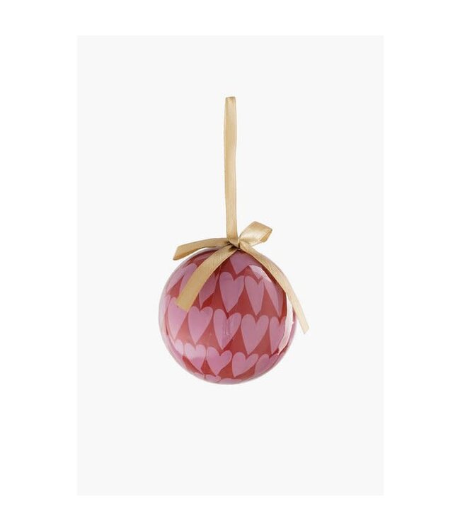 OUTLET Kerstballen Cadeauset - 14 Stuks - Ø8 cm - Onbreekbaar - Roze, Donkergroen