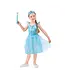 Blauwe prinsessenjurk | 110-120 cm