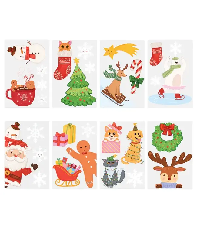 OUTLET Raamstickers | Kerst | 240 stickers