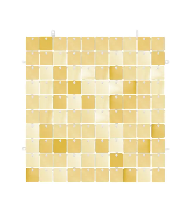 Backdroppaneel Shimmerwall | Licht Goud | 30 x 30 cm