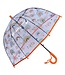 OUTLET Kinderparaplu Ø 65x65 cm | Transparant Regenboog