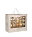 OUTLET Kerstballen Set Goud glas - 42 Stuks - Ø7 cm