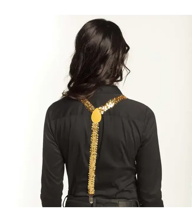 Bretels Goud | Pailletten