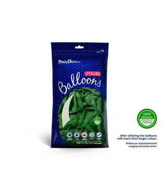 Strong Balloons Ballonnen emerald green | zak 100 stuks