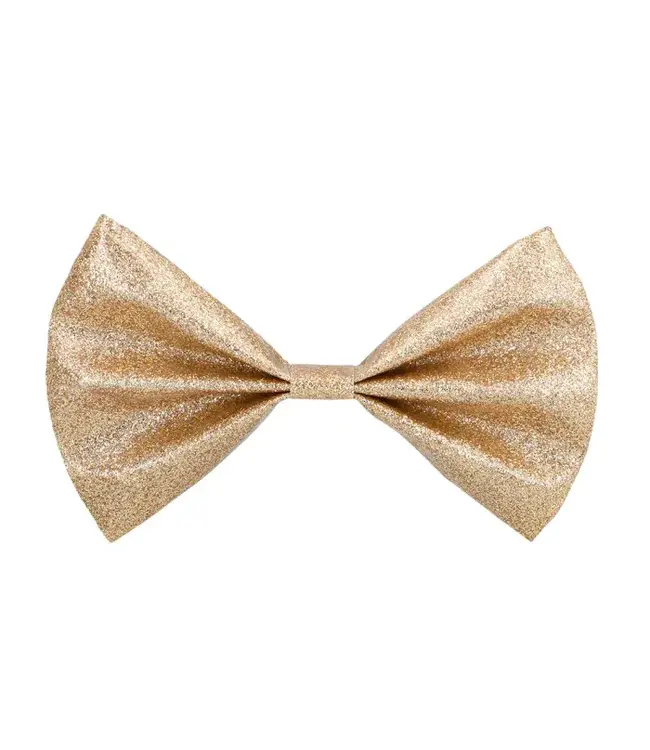 Strikje goud | Glitters