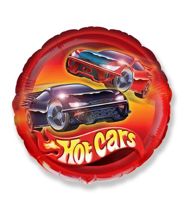 Folieballon Hot Cars | 45 cm