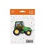 Folieballon Groene Tractor | ~60cm