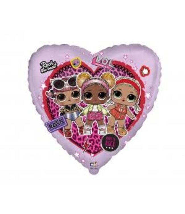 Folieballon LOL Rock | 45 cm