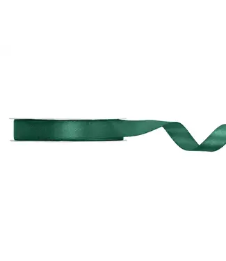 PartyDeco Satijnen lint bottle green | 12 mm x 25 m