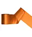 Satijnen lint roestbruin | 100 mm x 25 m