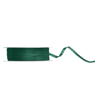 PartyDeco Satijnen lint bottle green | 3 mm x 50 m