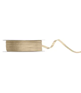 PartyDeco Satijnen lint cold gold | 3 mm x 50 m