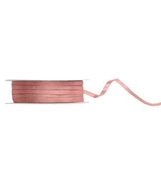 PartyDeco Satijnen lint light dusty rose | 3mm x 50m