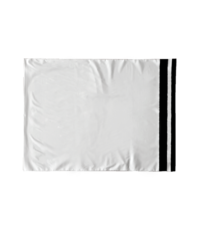 10x verzendzakken wit (m) | 36x45cm