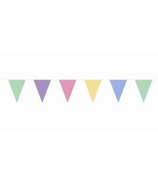 Haza Vlaggenlijn pastelkleuren | 10 meter
