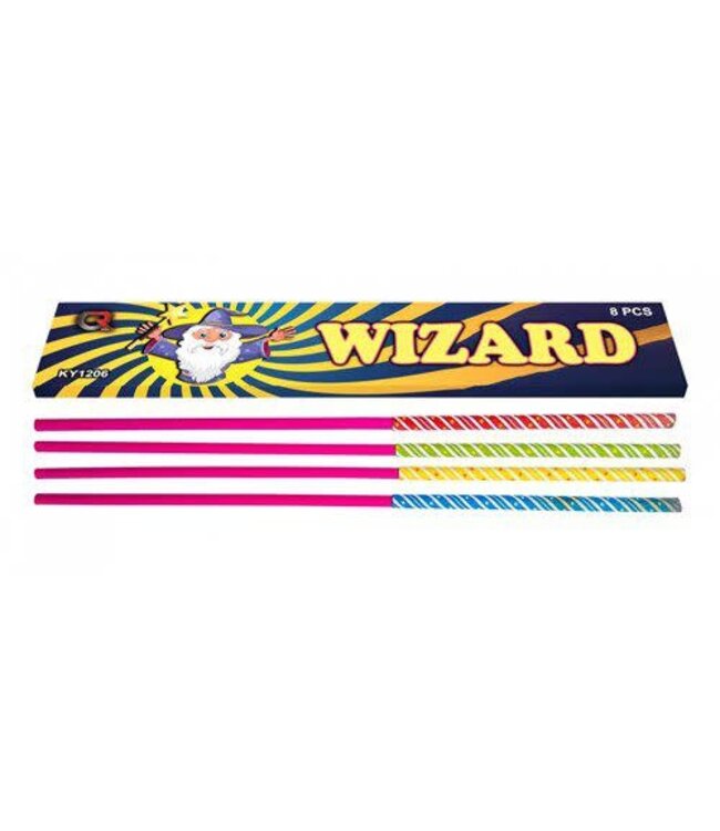 Wizard Bengaals vuur | 8 stuks
