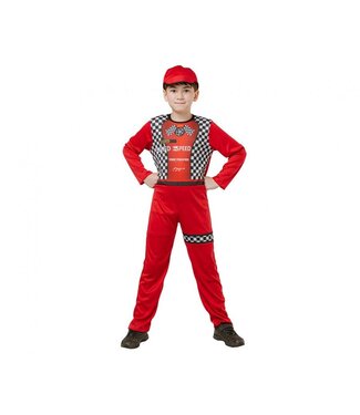 GoDan Verkleedset Racing driver Formule 1 | Maat 110/120