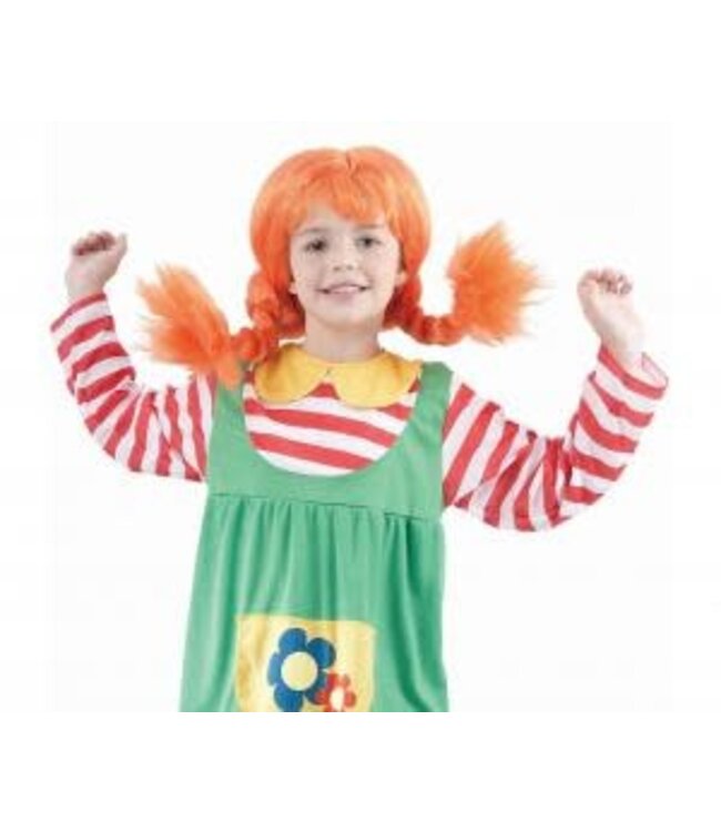 Verkleedset Pippi Langkous | Maat 110/120 (excl. pruik)