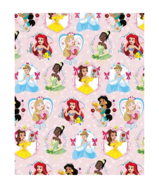 Disney Cadeaupapier Disney prinsessen | 200 x 70 cm