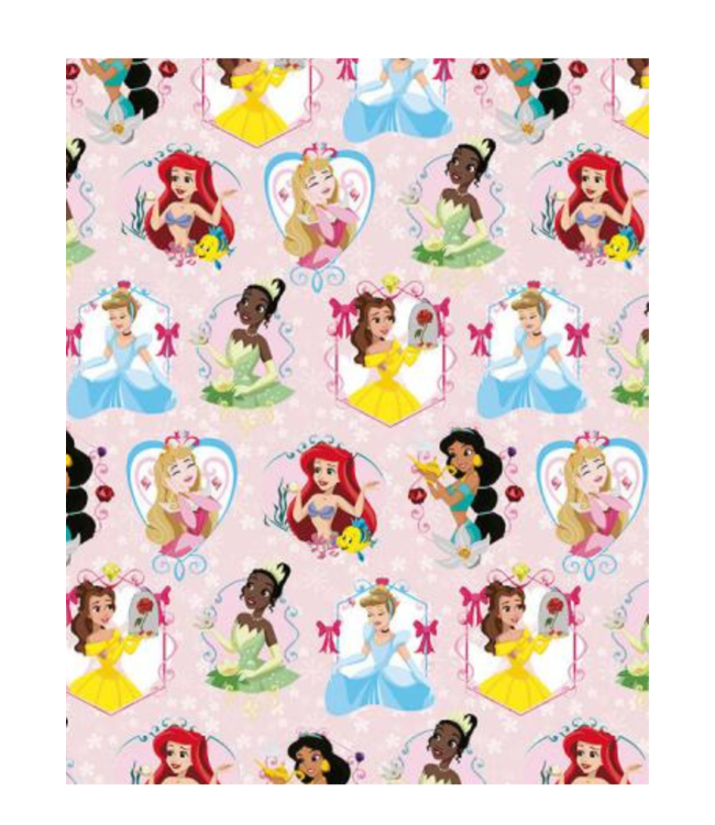 Cadeaupapier Disney prinsessen | 200 x 70 cm