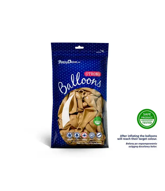 Ballonnen goud metallic | 14" = 30 cm | 100 stuks
