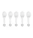 Led ballonnen wit | 30 cm | 5 stuks