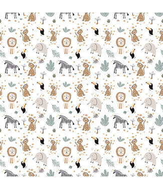 KP Cadeaupapier Sweet animals | 70cm x 2m