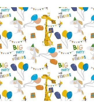 KP Cadeaupapier Big Party | 70cm x 2m