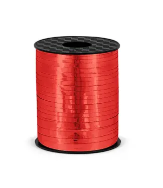 PartyPal Cadeaulint Rood metallic | 458m