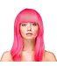 Pruik lang haar | Neon roze