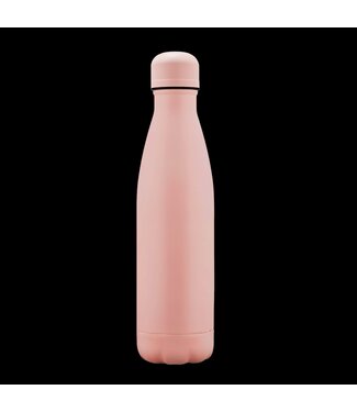 Köpke RVS waterfles - 50cl - Lichtroze